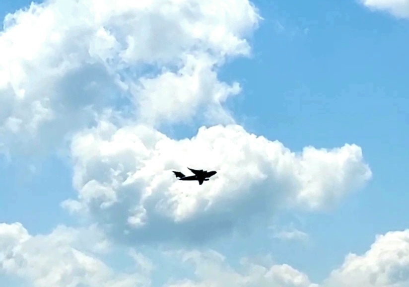 C-17 Globemaster III training operations at Fort McCoy