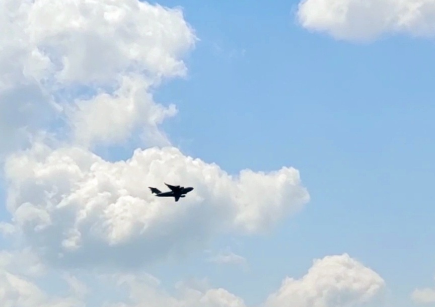 C-17 Globemaster III training operations at Fort McCoy