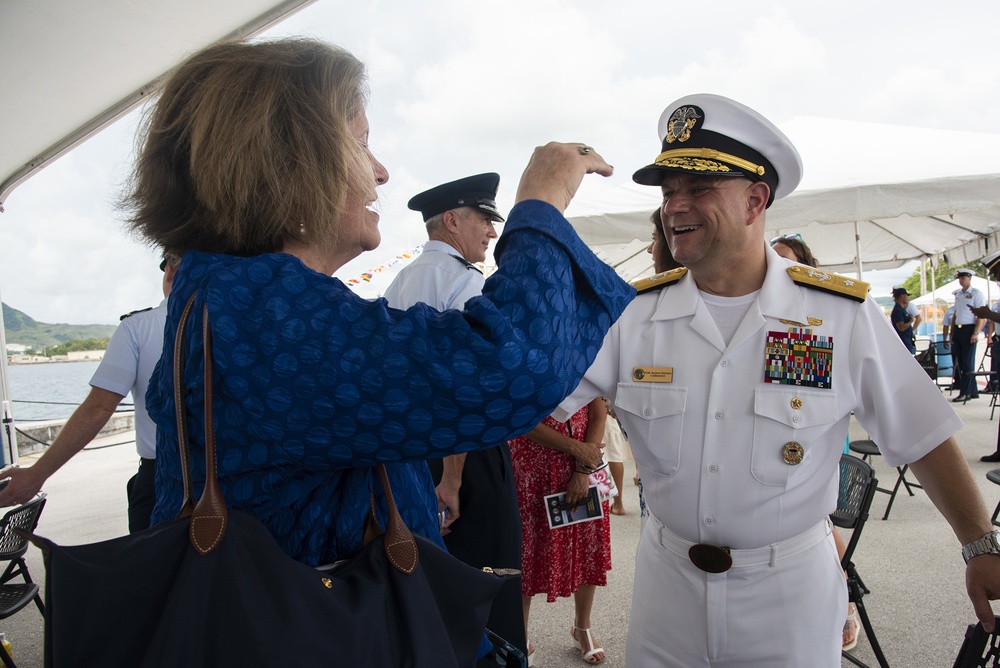 U.S. Coast Guard Conducts Triple Commissioning