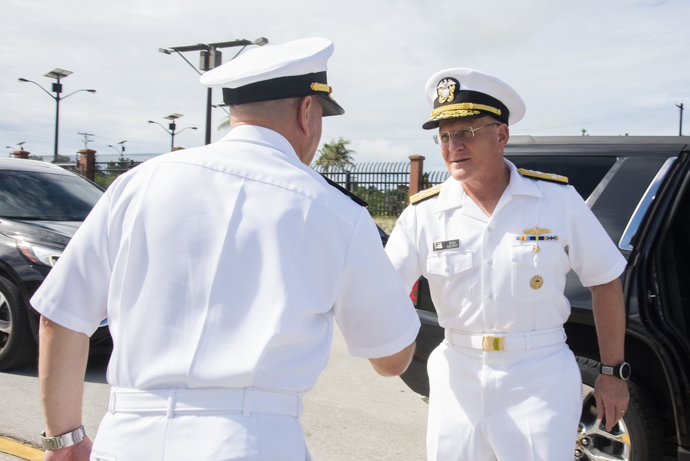 Chief of Naval Operations Visits Guam