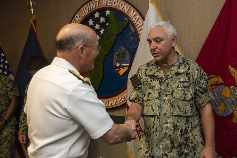 Chief of Naval Operations Visits Guam