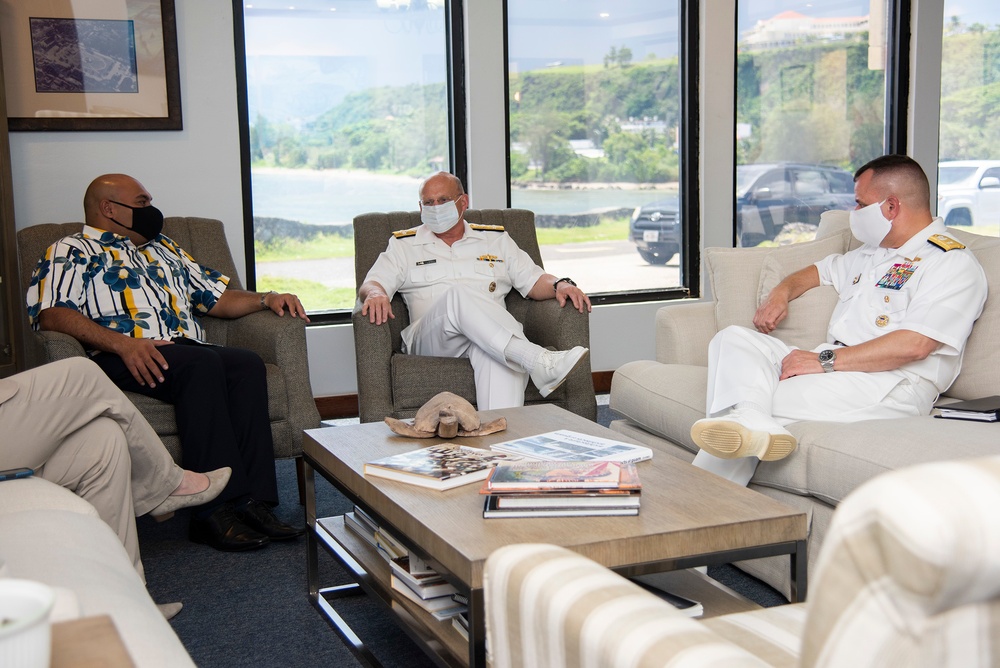 Chief of Naval Operations Visits Guam