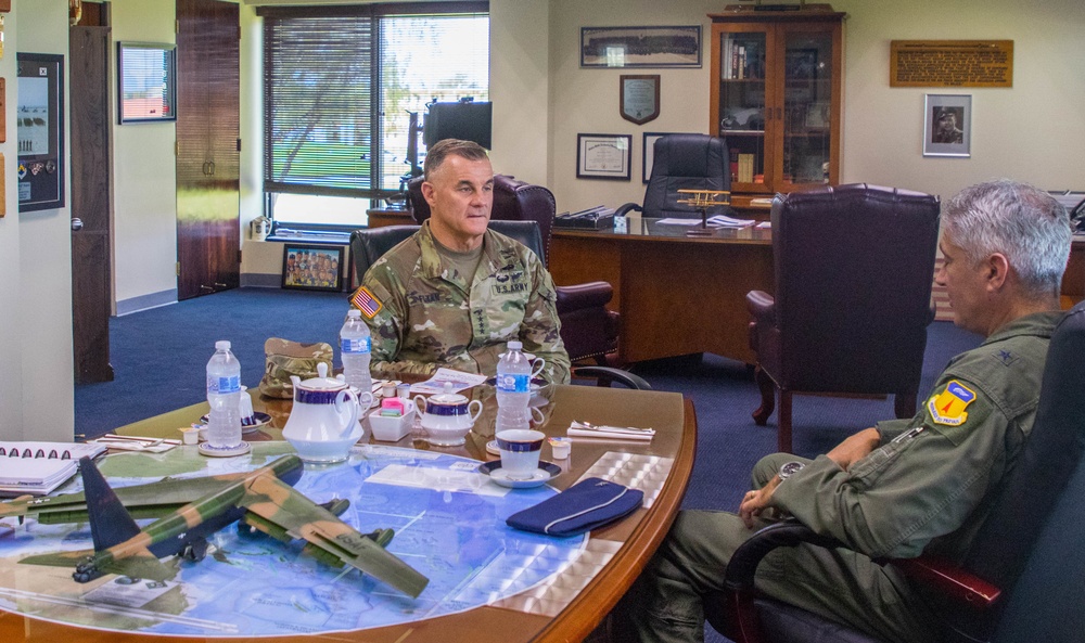 USARPAC CG Visits Guam for Forager 21