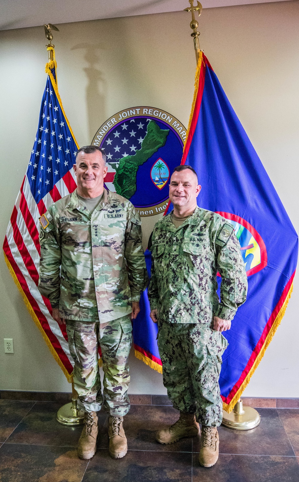 USARPAC CG Visits Guam for Forager 21