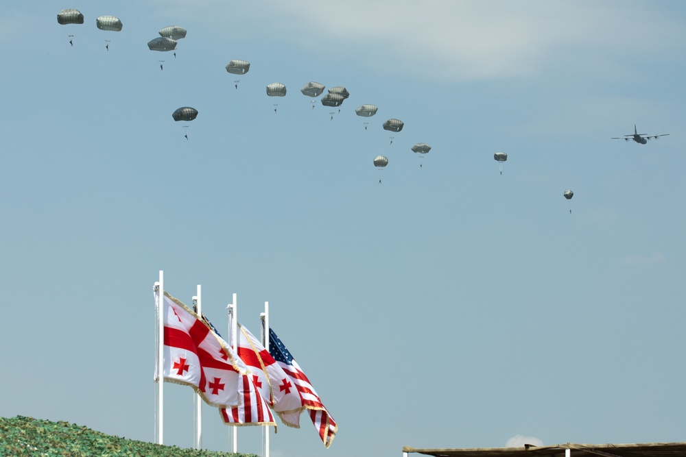 Airborne Parachutist