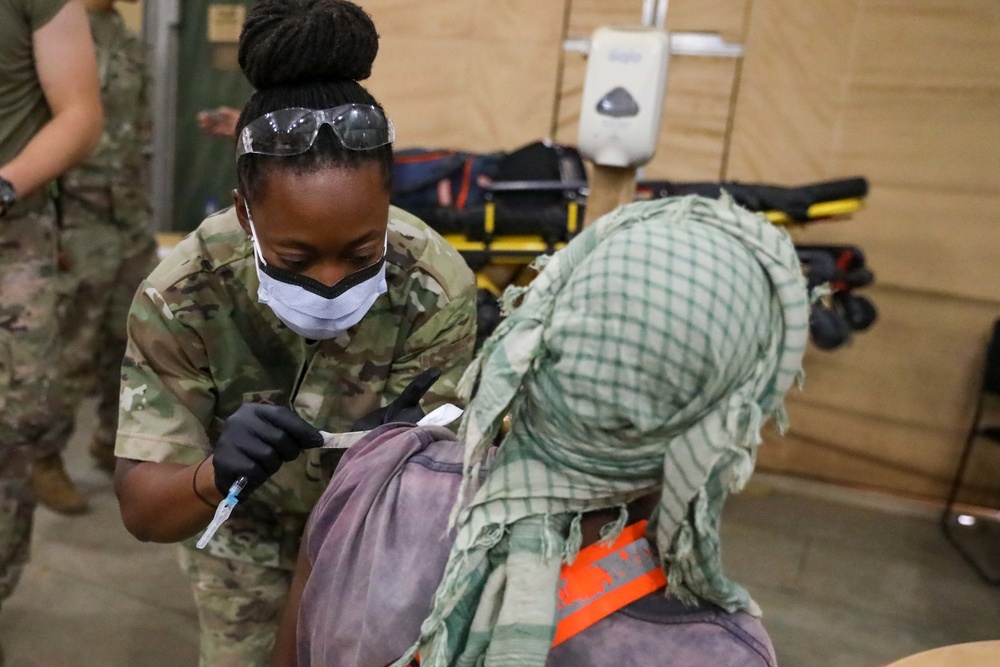 Vaccine distribution expands at military bases in Djibouti