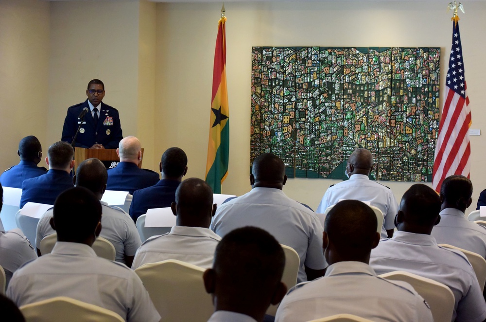 U.S. Air Force, Ghanaian Armed Forces strengthen ties through education and training