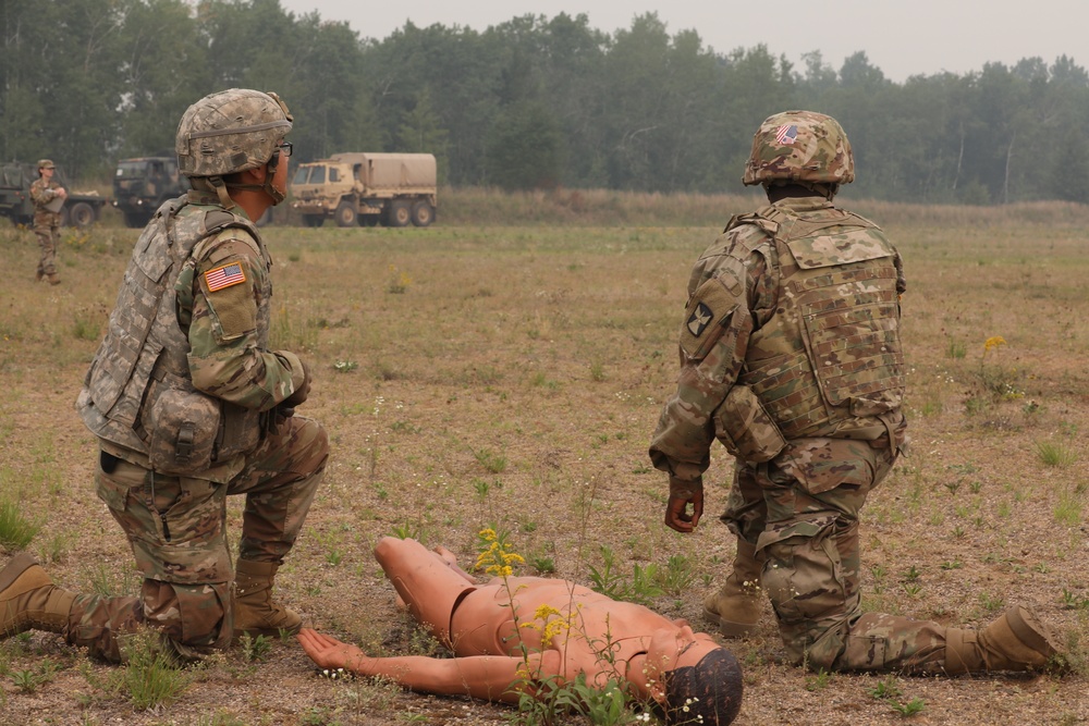 1347 CSSB Conducts FXT/SAFEX at Camp Ripley