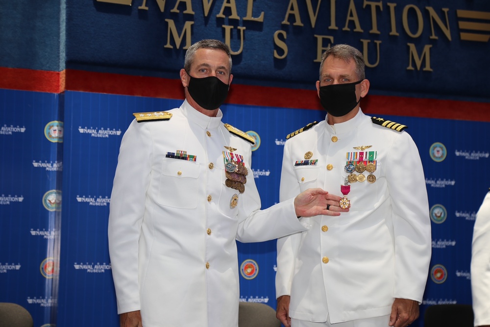 Naval Education and Training Professional Development Center Holds Change of Command