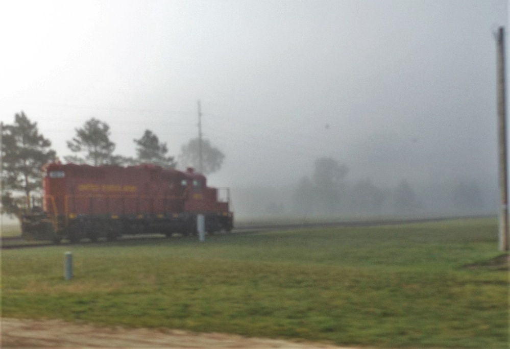 Locomotive at Fort McCoy