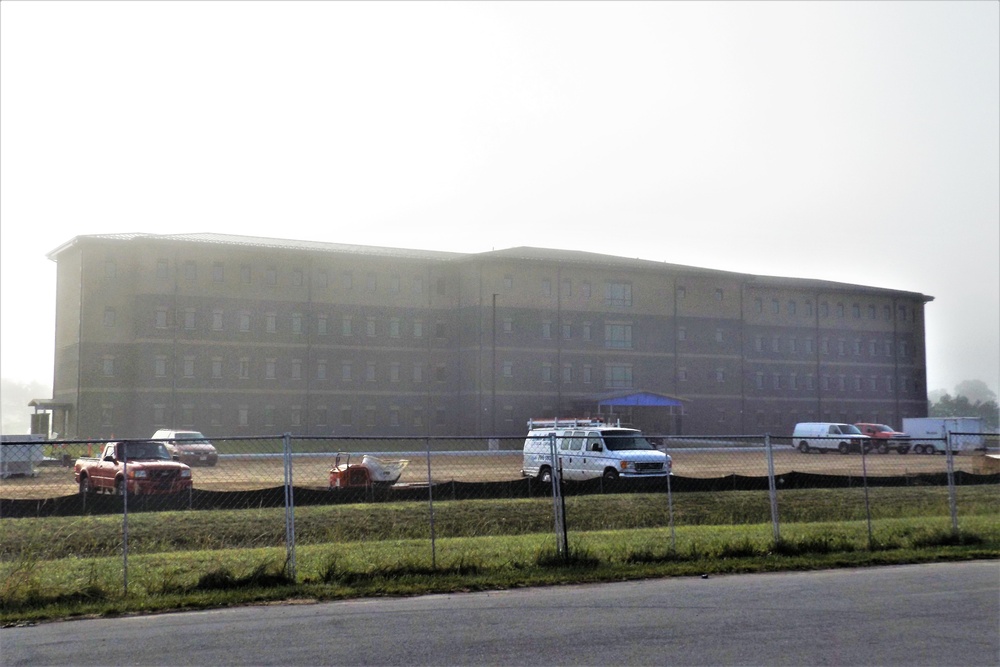 Fiscal 2019-funded barracks project is closer to completion at Fort McCoy