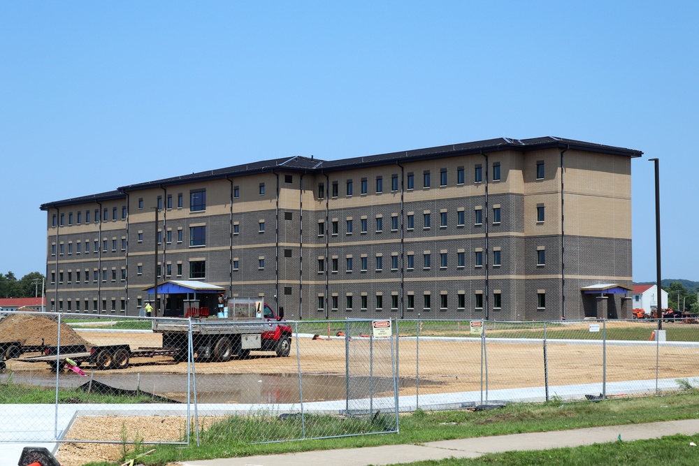 Fiscal 2019-funded barracks project is closer to completion at Fort McCoy