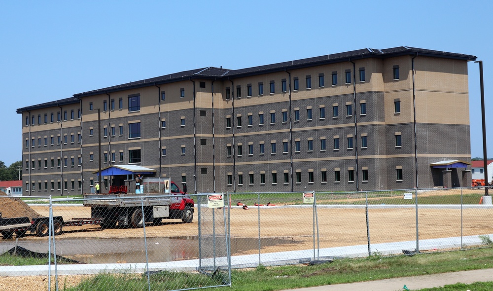 Fiscal 2019-funded barracks project is closer to completion at Fort McCoy