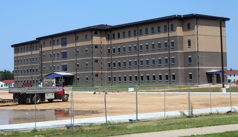 Fiscal 2019-funded barracks project is closer to completion at Fort McCoy