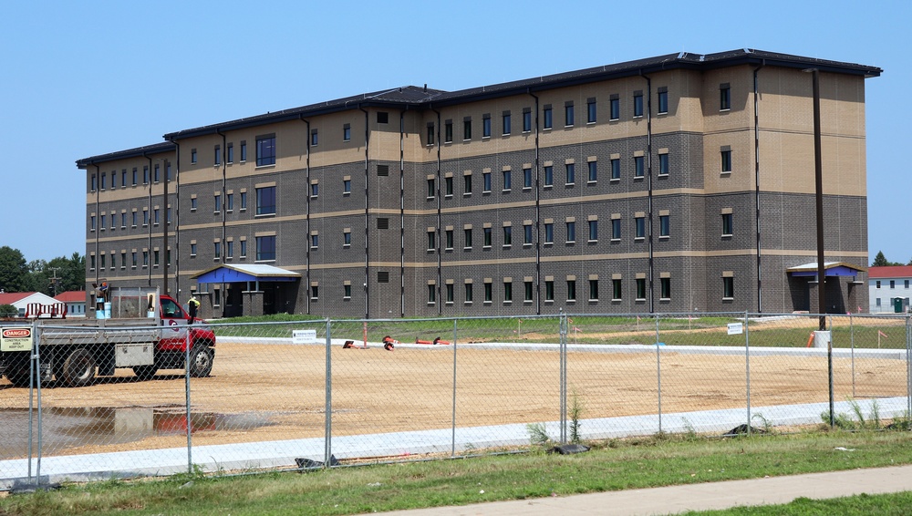 Fiscal 2019-funded barracks project is closer to completion at Fort McCoy