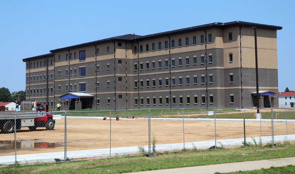 Fiscal 2019-funded barracks project is closer to completion at Fort McCoy