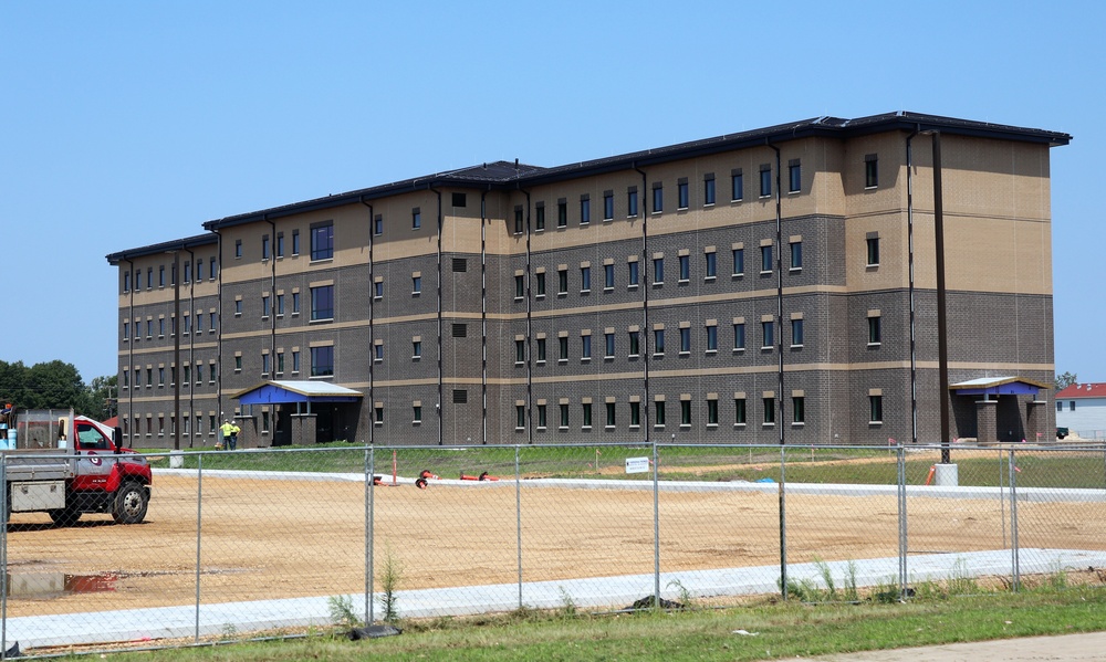 Fiscal 2019-funded barracks project is closer to completion at Fort McCoy