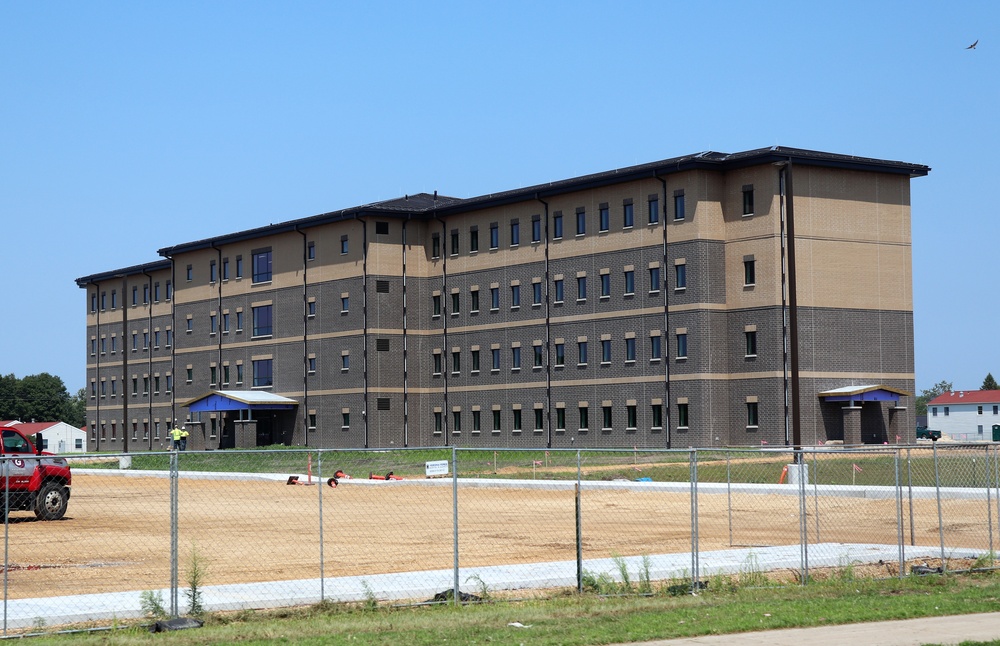 Fiscal 2019-funded barracks project is closer to completion at Fort McCoy