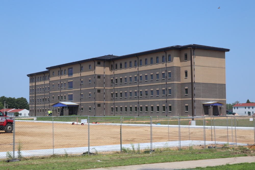 Fiscal 2019-funded barracks project is closer to completion at Fort McCoy