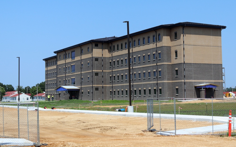 Fiscal 2019-funded barracks project is closer to completion at Fort McCoy