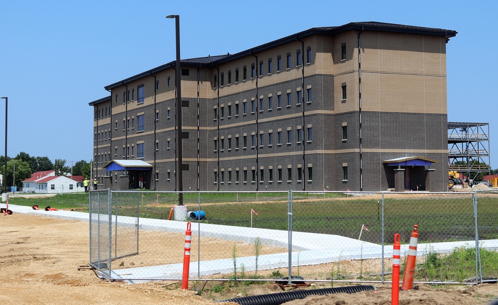 Fiscal 2019-funded barracks project is closer to completion at Fort McCoy