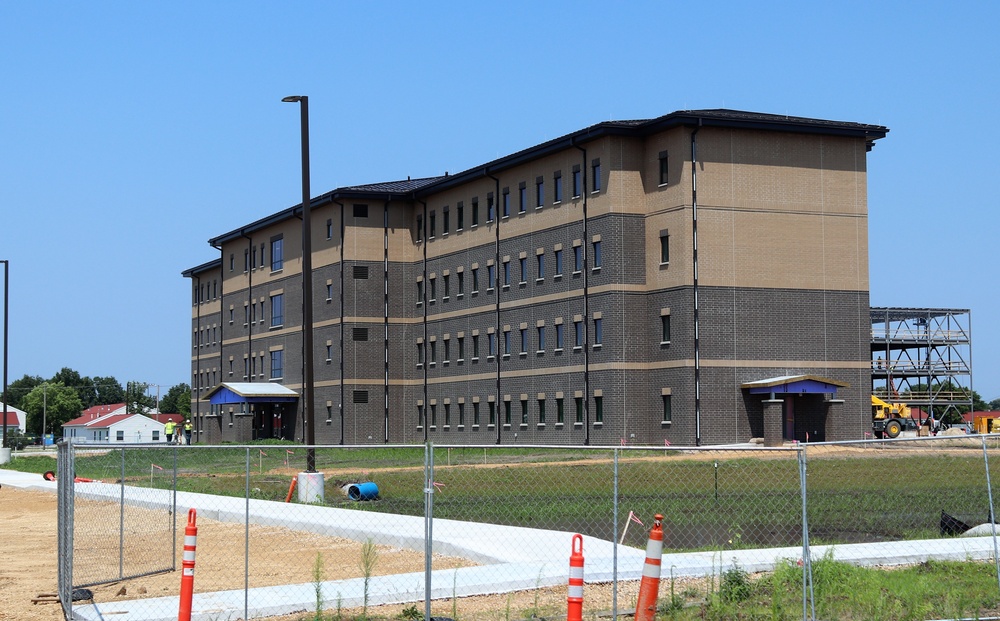 Fiscal 2019-funded barracks project is closer to completion at Fort McCoy