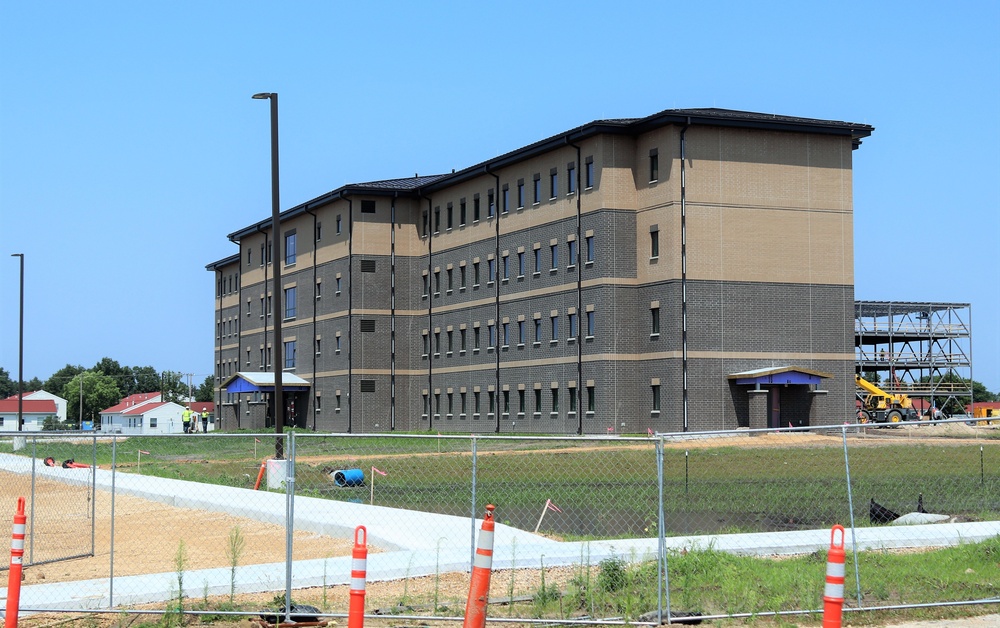 Fiscal 2019-funded barracks project is closer to completion at Fort McCoy