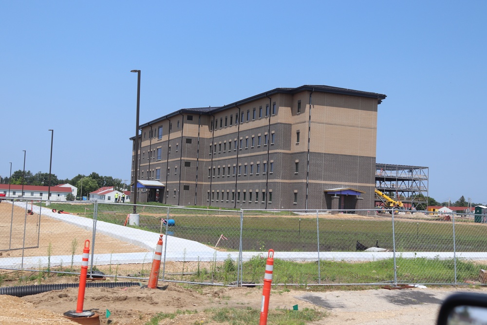 Fiscal 2019-funded barracks project is closer to completion at Fort McCoy