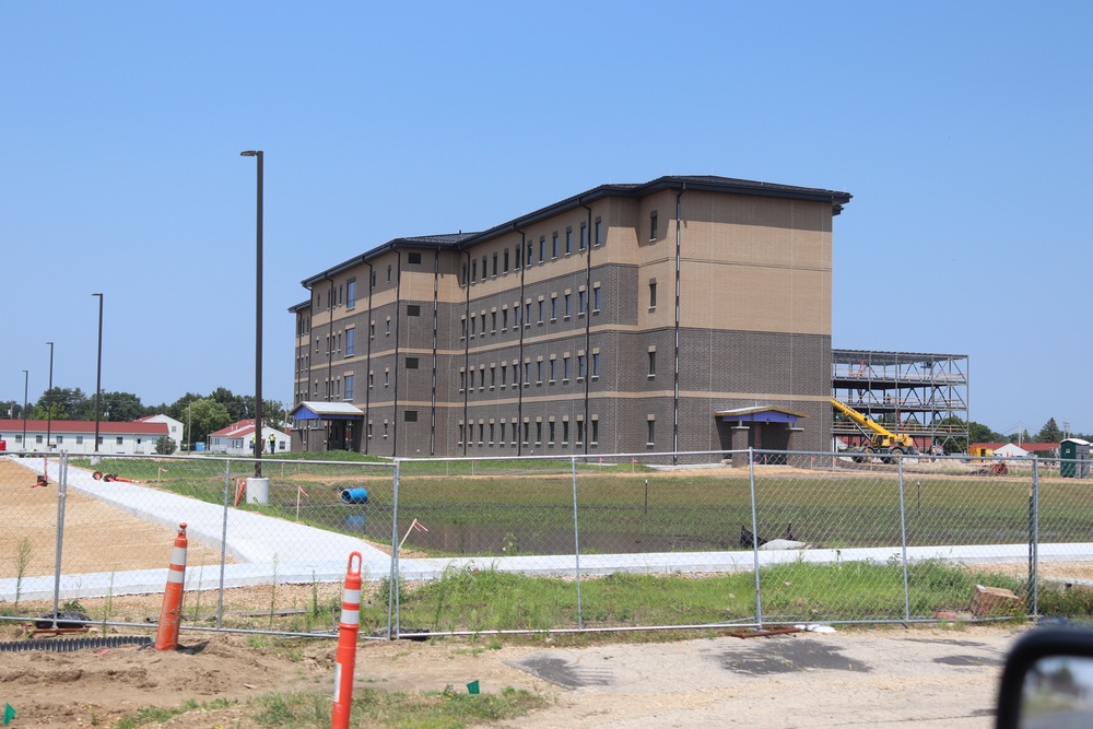 Fiscal 2019-funded barracks project is closer to completion at Fort McCoy