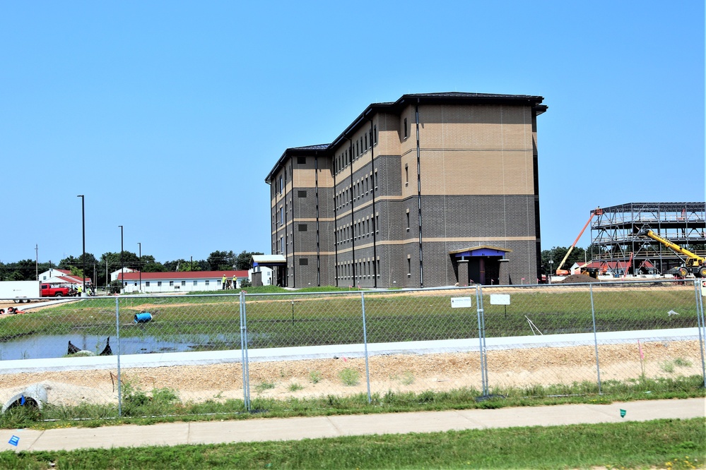 Fiscal 2019-funded barracks project is closer to completion at Fort McCoy