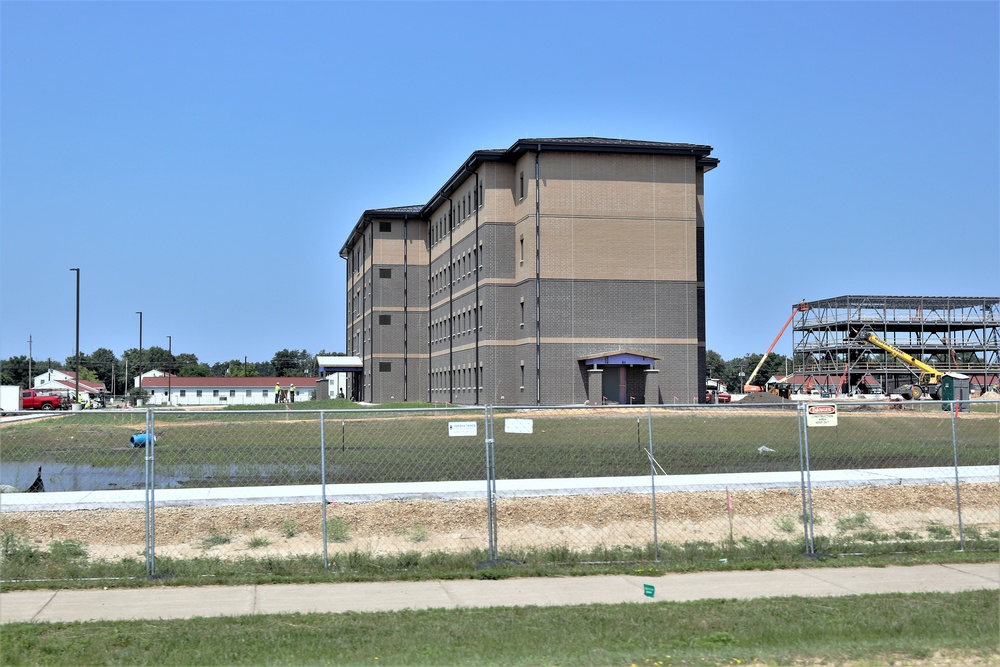 Fiscal 2019-funded barracks project is closer to completion at Fort McCoy