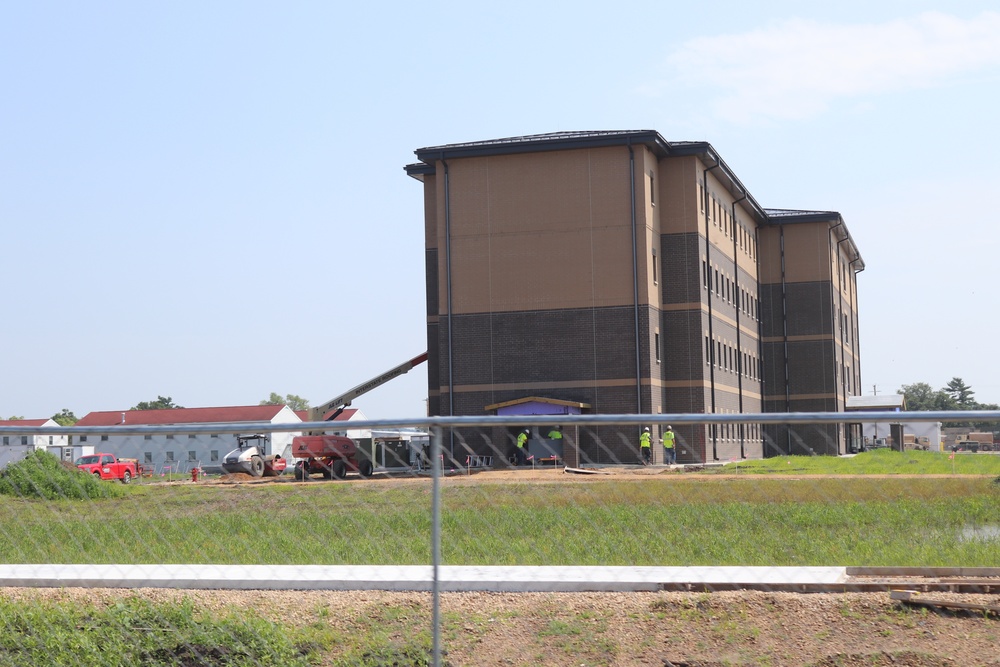 Fiscal 2019-funded barracks project is closer to completion at Fort McCoy