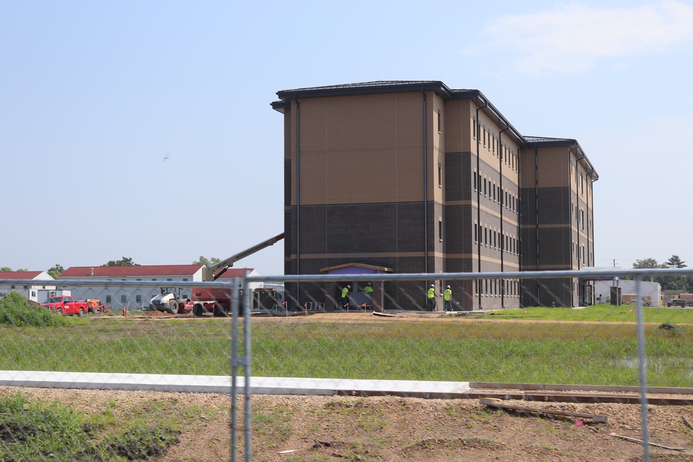 Fiscal 2019-funded barracks project is closer to completion at Fort McCoy