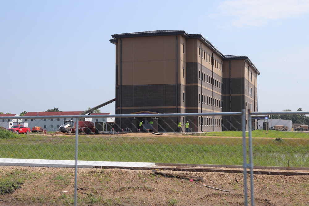 Fiscal 2019-funded barracks project is closer to completion at Fort McCoy