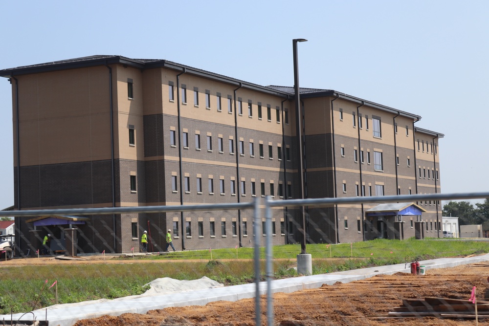 Fiscal 2019-funded barracks project is closer to completion at Fort McCoy