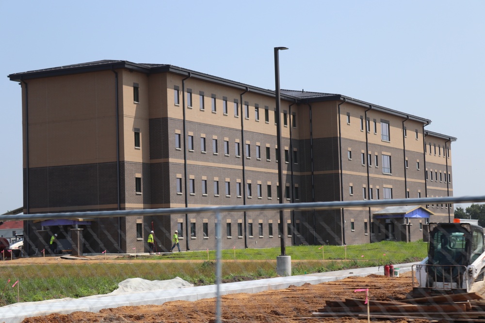 Fiscal 2019-funded barracks project is closer to completion at Fort McCoy