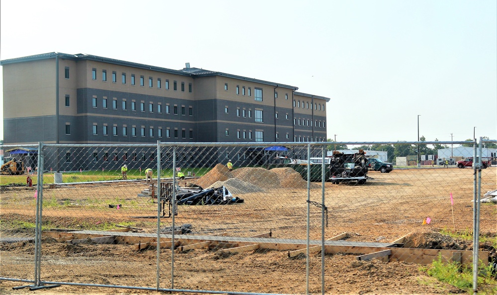 Fiscal 2019-funded barracks project is closer to completion at Fort McCoy