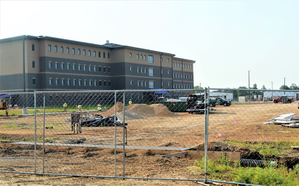 Fiscal 2019-funded barracks project is closer to completion at Fort McCoy