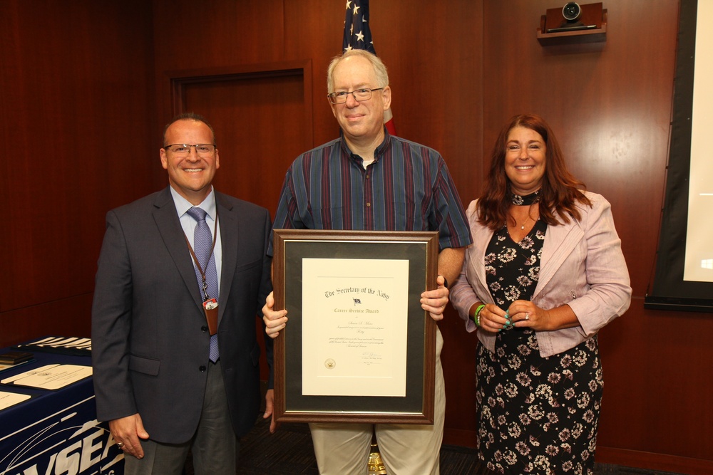 NSWC Philadelphia Division Recognizes Employees during Hybrid Quarterly Awards Ceremony