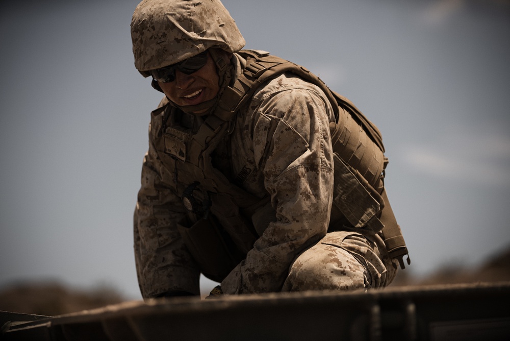 Marine Corps Reserves Participate in the Battalion Distributed Operations Course