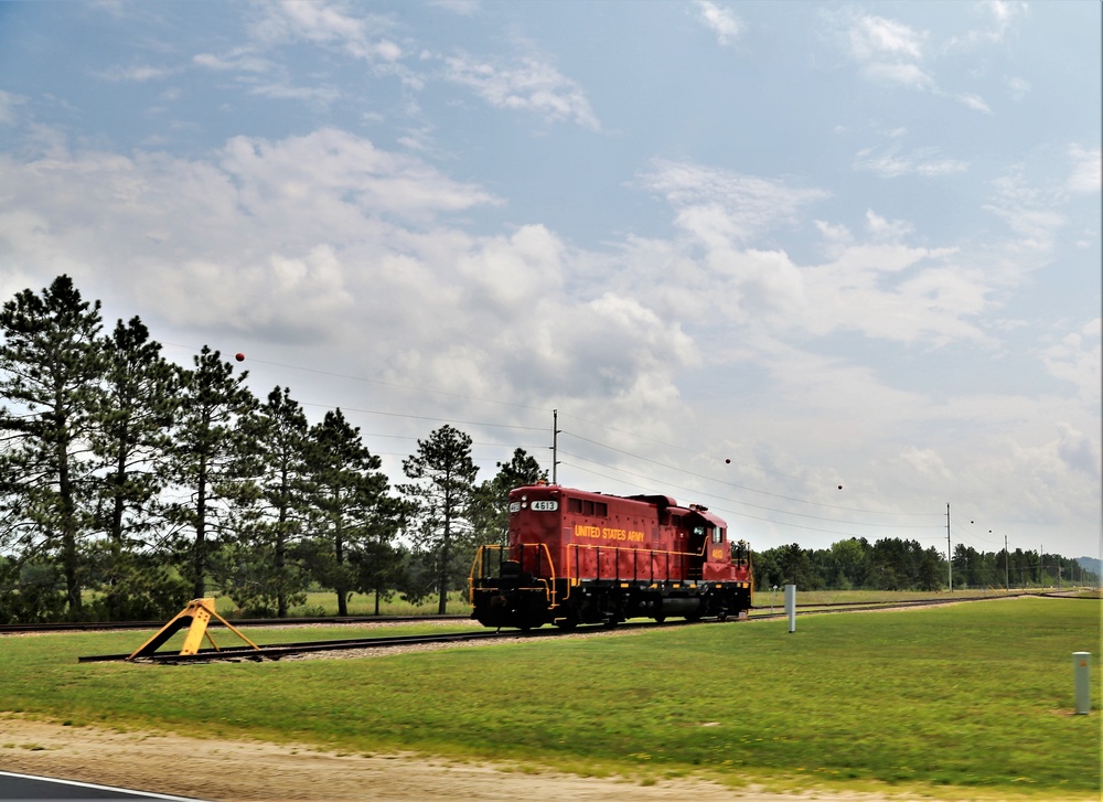 Locomotive at Fort McCoy