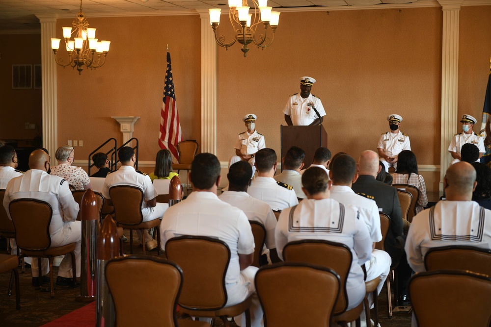 Destroyer Squadron 40 Holds Change of Command