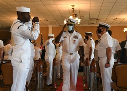 Destroyer Squadron 40 Holds Change of Command