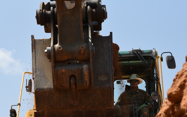 161st CES readiness training in NC