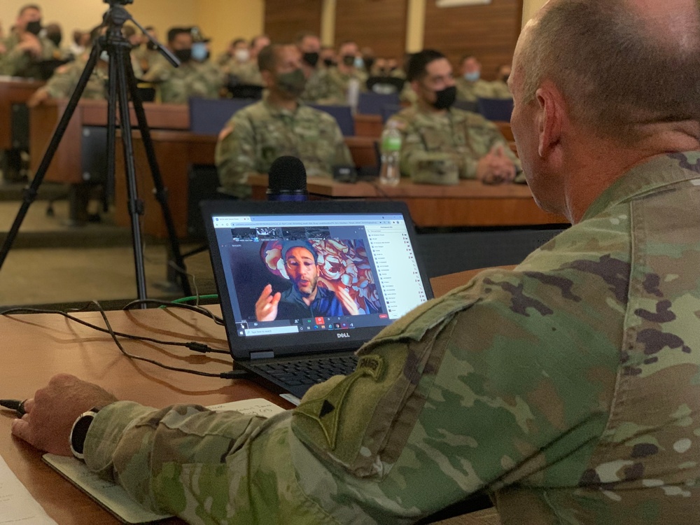 Leadership guru Simon Sinek coaches III Corps