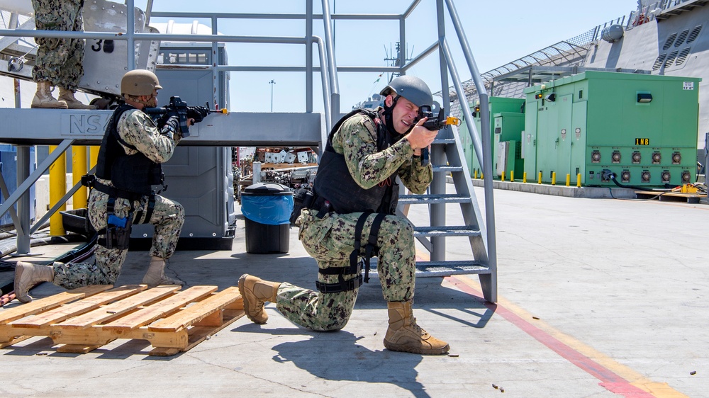 LCS Crew ATFP Exercise