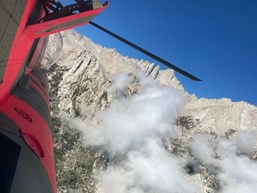 Chinook crew rescues three from Mt. Whitney