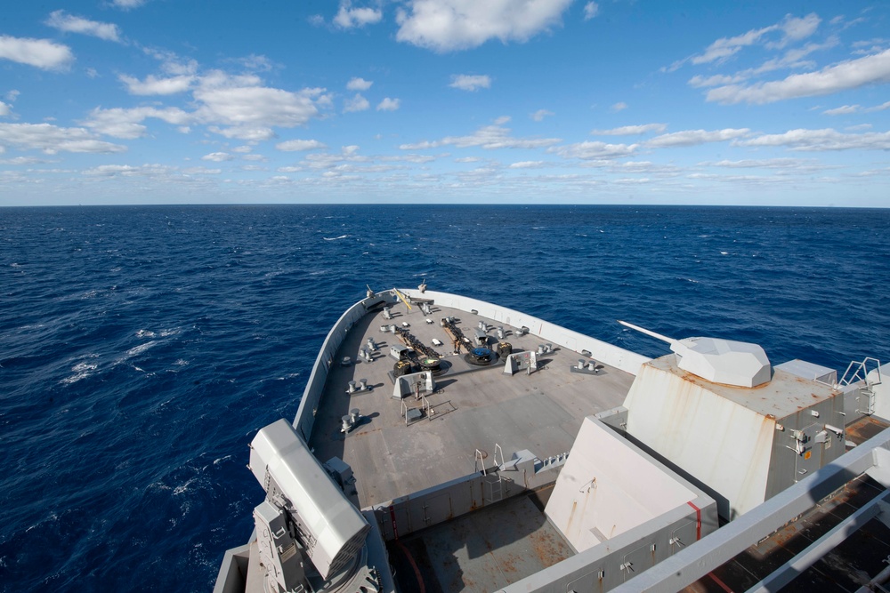 USS New Orleans Navigates Hydrographer's Passage