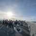A Replenishment at Sea Aboard USS New Orleans in the Coral Sea 2021