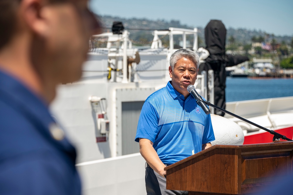 Coast Guard breaks ground on new cutter support facility at Base Los Angeles/Long Beach